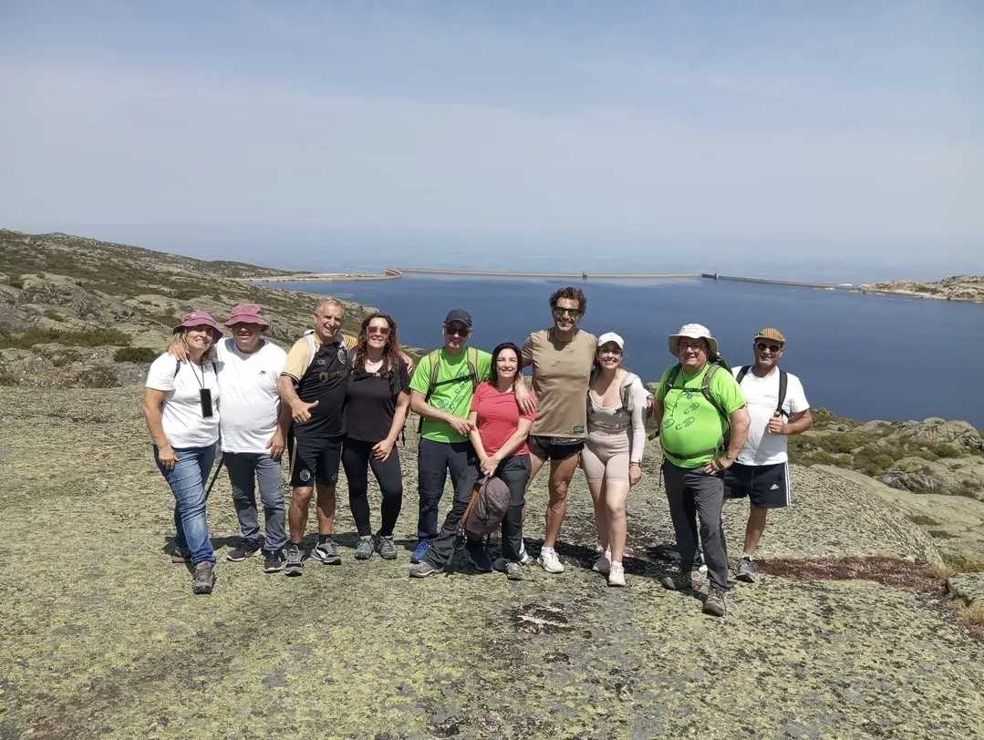 Caminhantes na Serra da Estrela