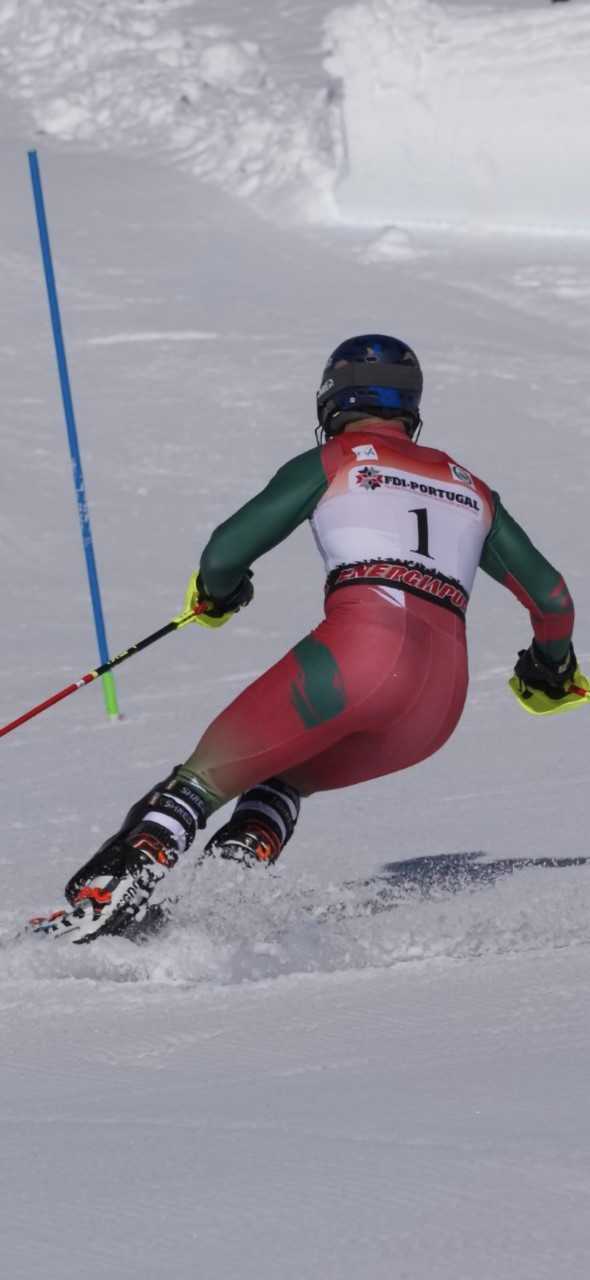 Atleta de Ski Alpino