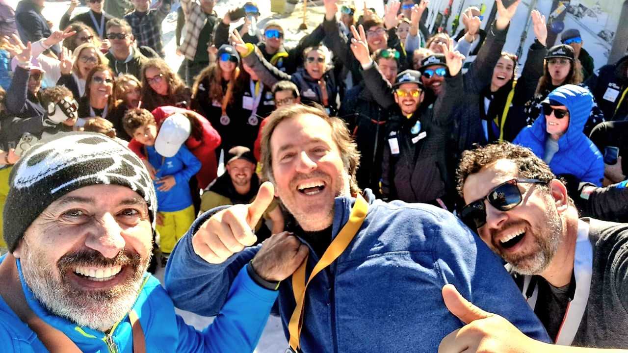Equipa na neve